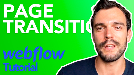 Thumbnail video Webflow tutorial Youtube